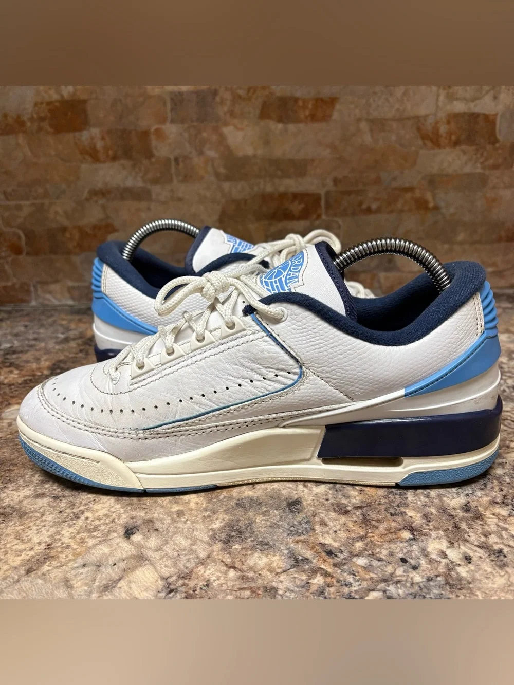 Air Jordan 2/3 UNC White/University Blue Size 8
